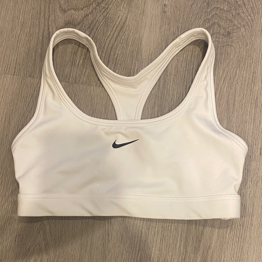 Nike Women's White Sports Bra